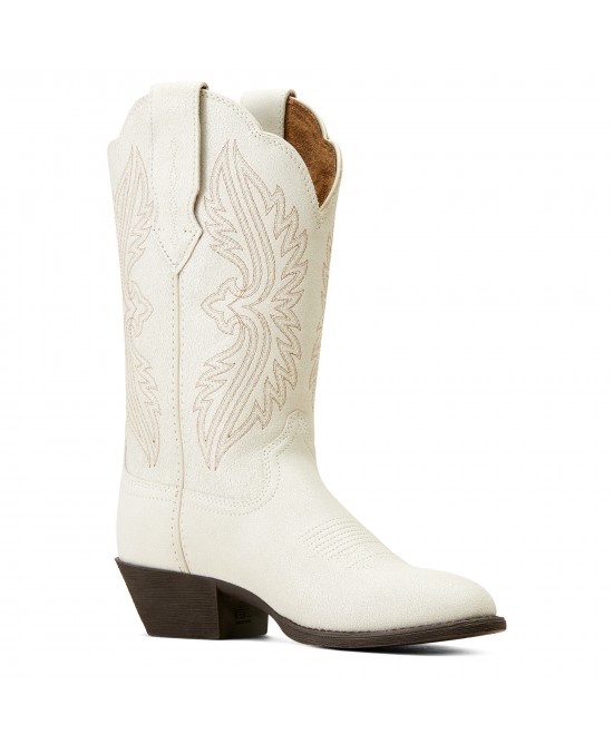 Ariat Heritage R Toe White StretchFit Western Boot — free download